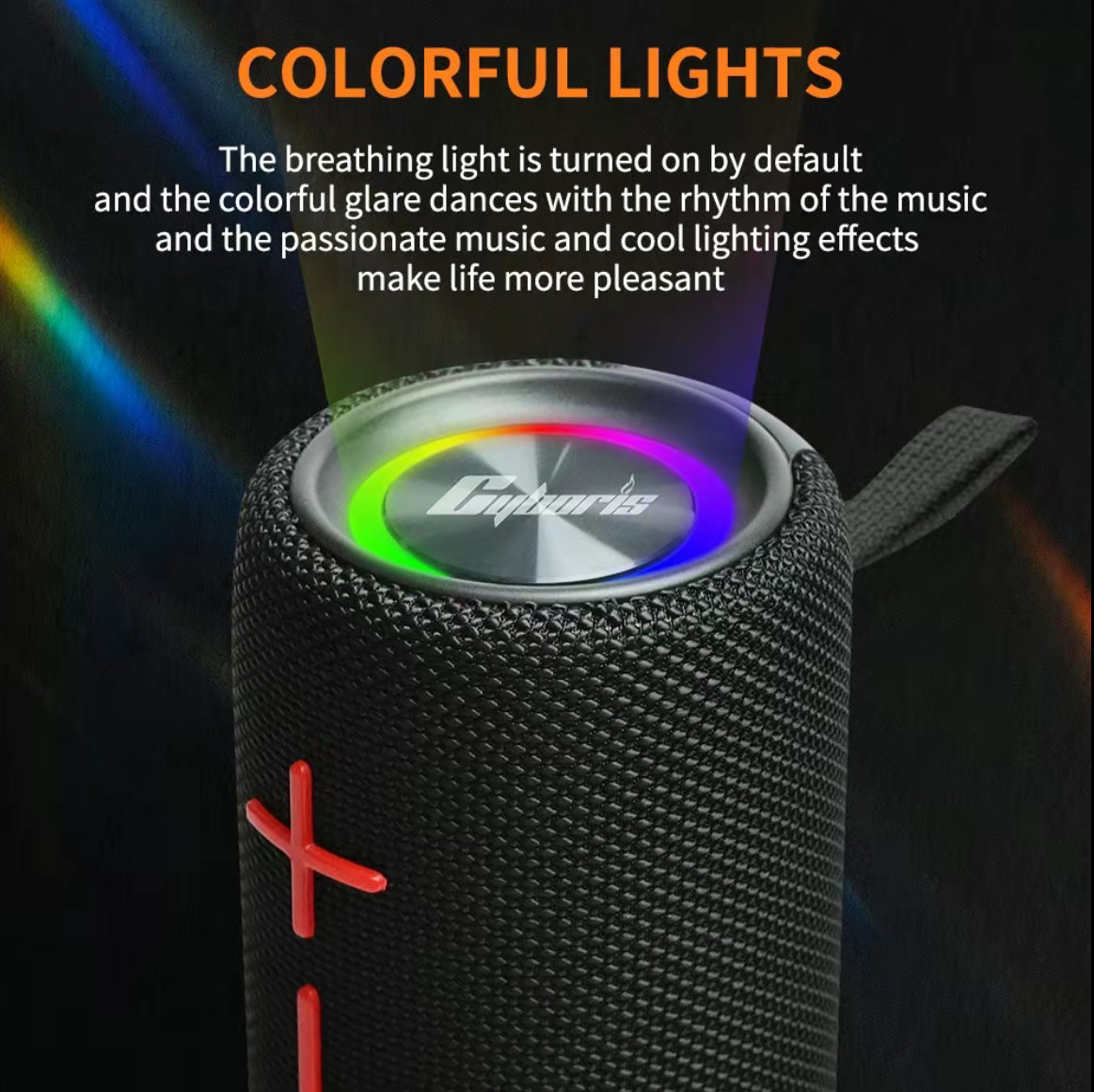 2 in 1 Portable Splittable Bluetooth Speaker, Waterproof Split Wireless Speaker Bluetooth